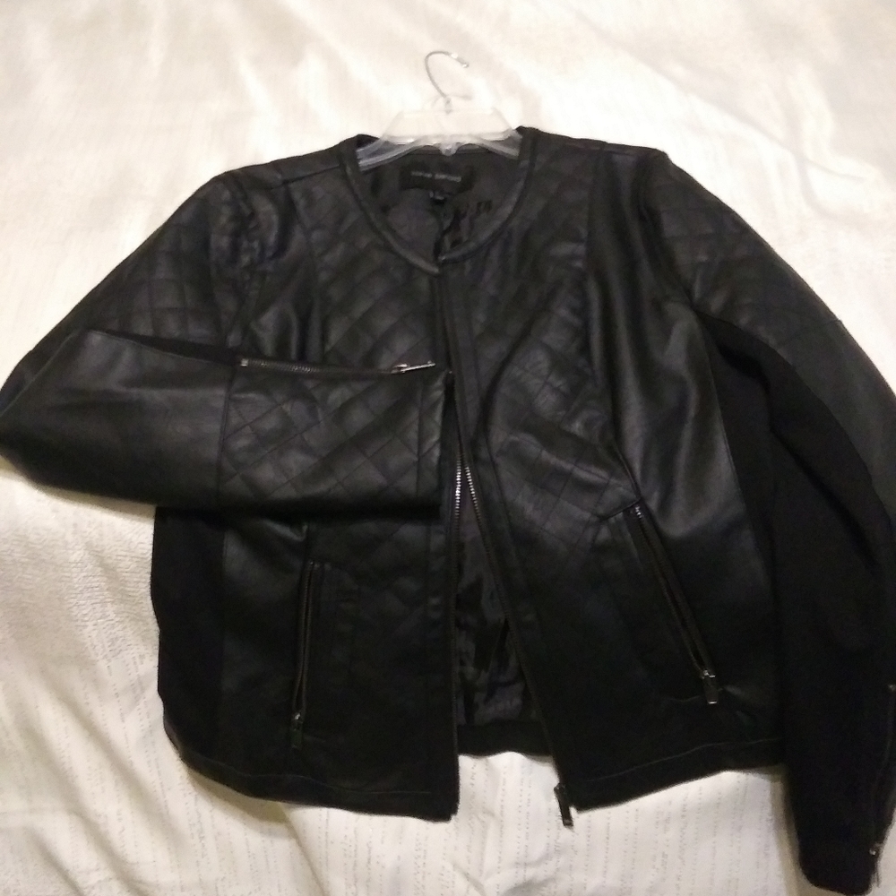 Fine designer leather jacket
